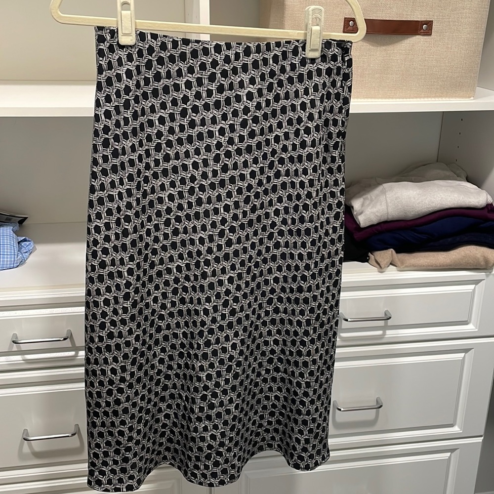 Talbots 100% silk pencil skirt